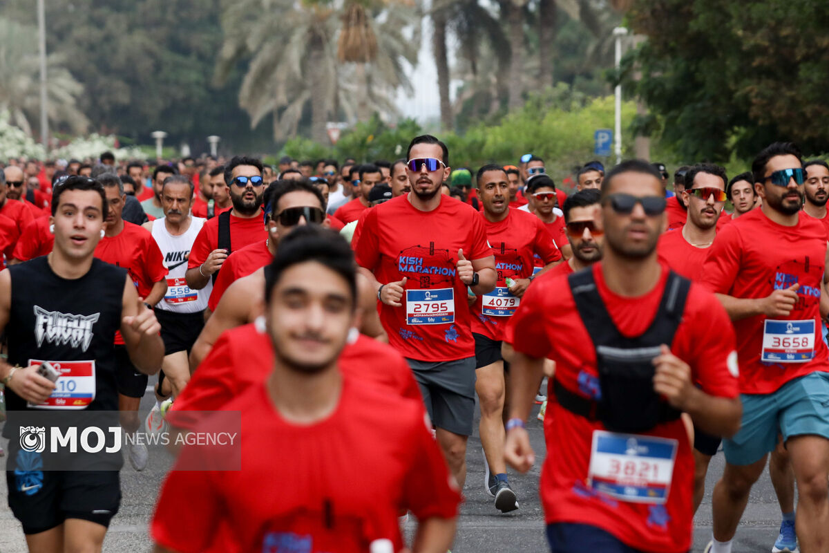 برگزاری ماراتون در کیش
