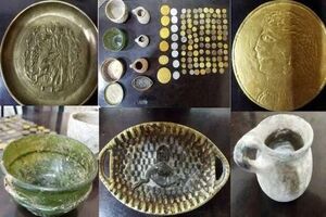 کشف و ضبط تعداد ۵۰۰ شئ تاریخی از قاچاقچیان اشیا عتیقه در داراب
