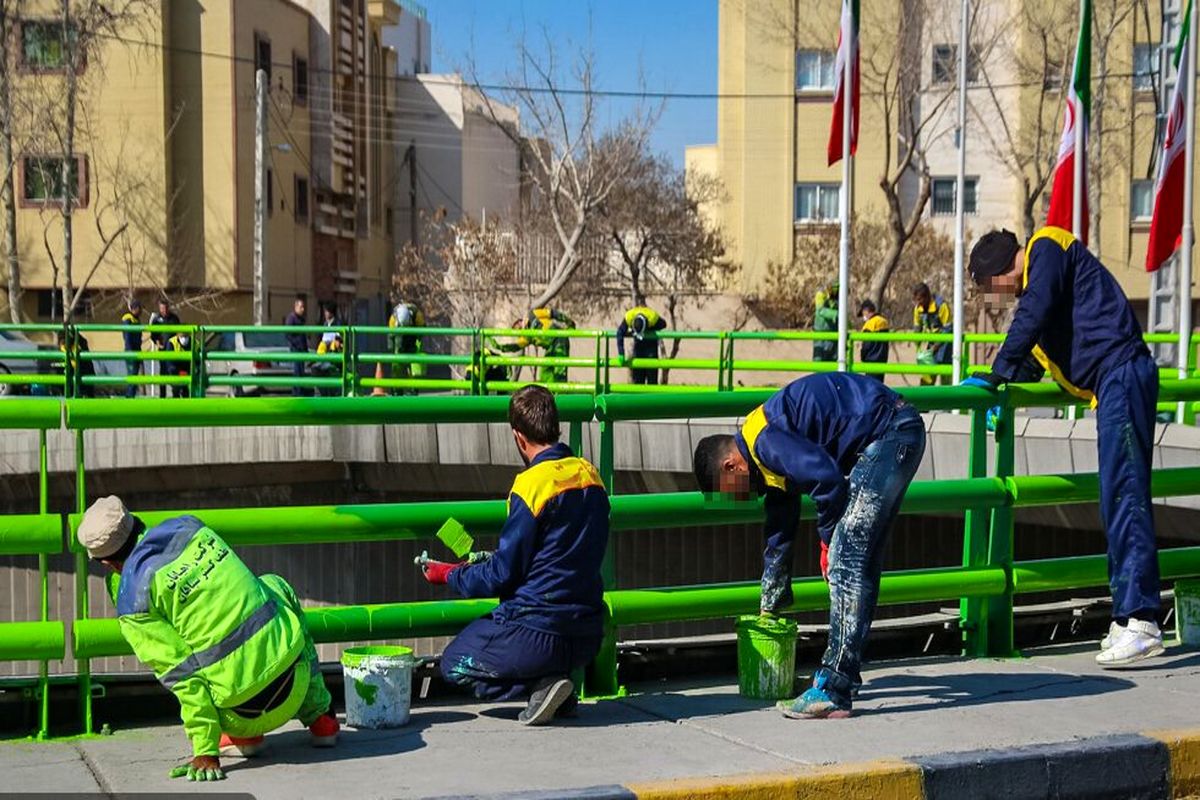 خانه تکانی شهر اصفهان