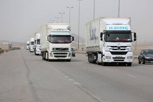 جابه‌جایی کالا در سطح راه‌های کشور از مرز ۴۶ میلیون تُن عبور کرد
