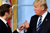 مکرون خواستار خاتمه تحریم فروش نفت ایران به هند شد