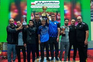 خوزستان، نائب قهرمان مسابقات کشتی فرنگی نوجوانان کشور شد