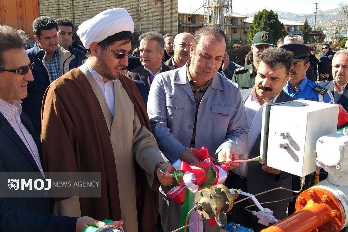 افتتاح کارگاه تقلیل فشارگاز