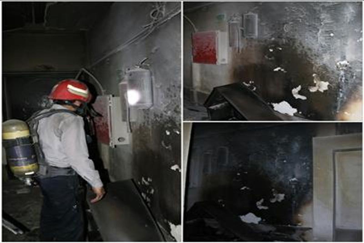 حریق در یکی از هتل های خرم آباد