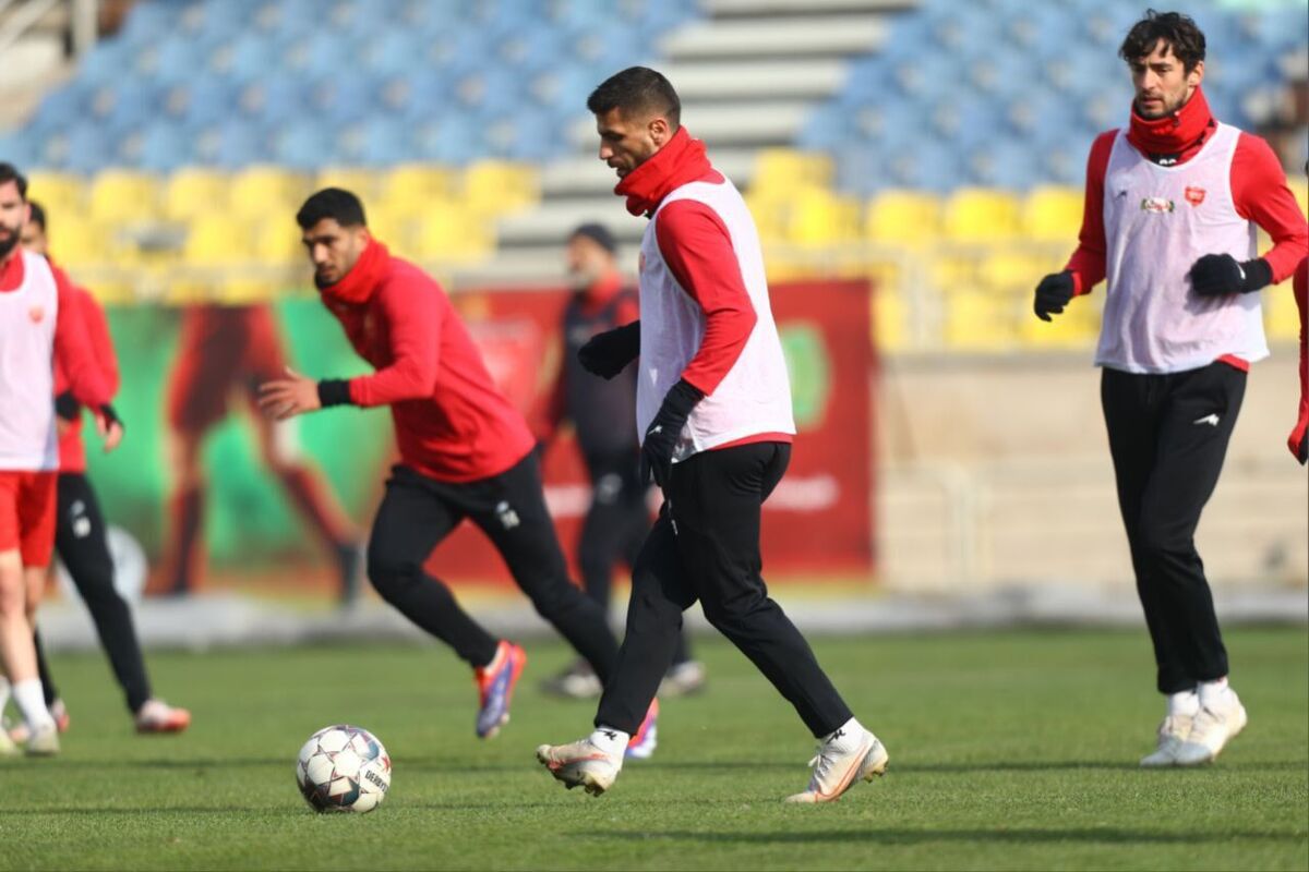 تمرینات پرسپولیس