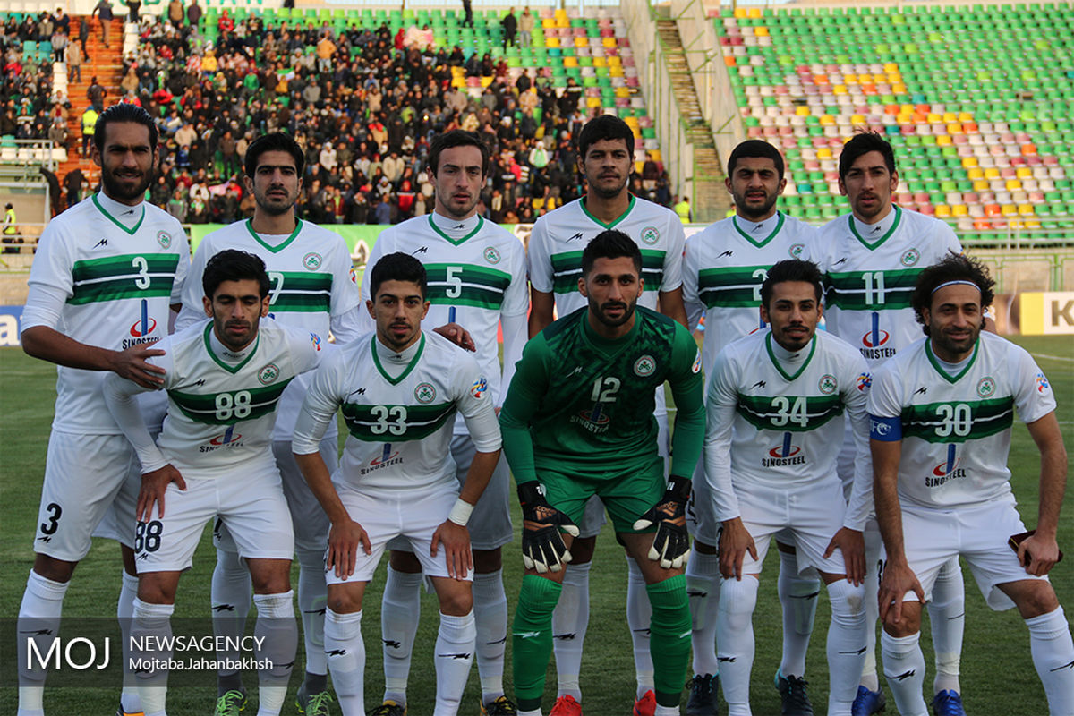 دیدار تیم های فوتبال ذوب آهن ایران و آیزاول هند