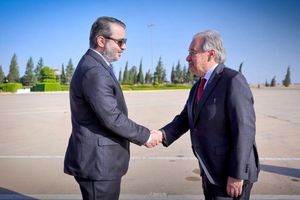 گوترش وارد دمشق شد