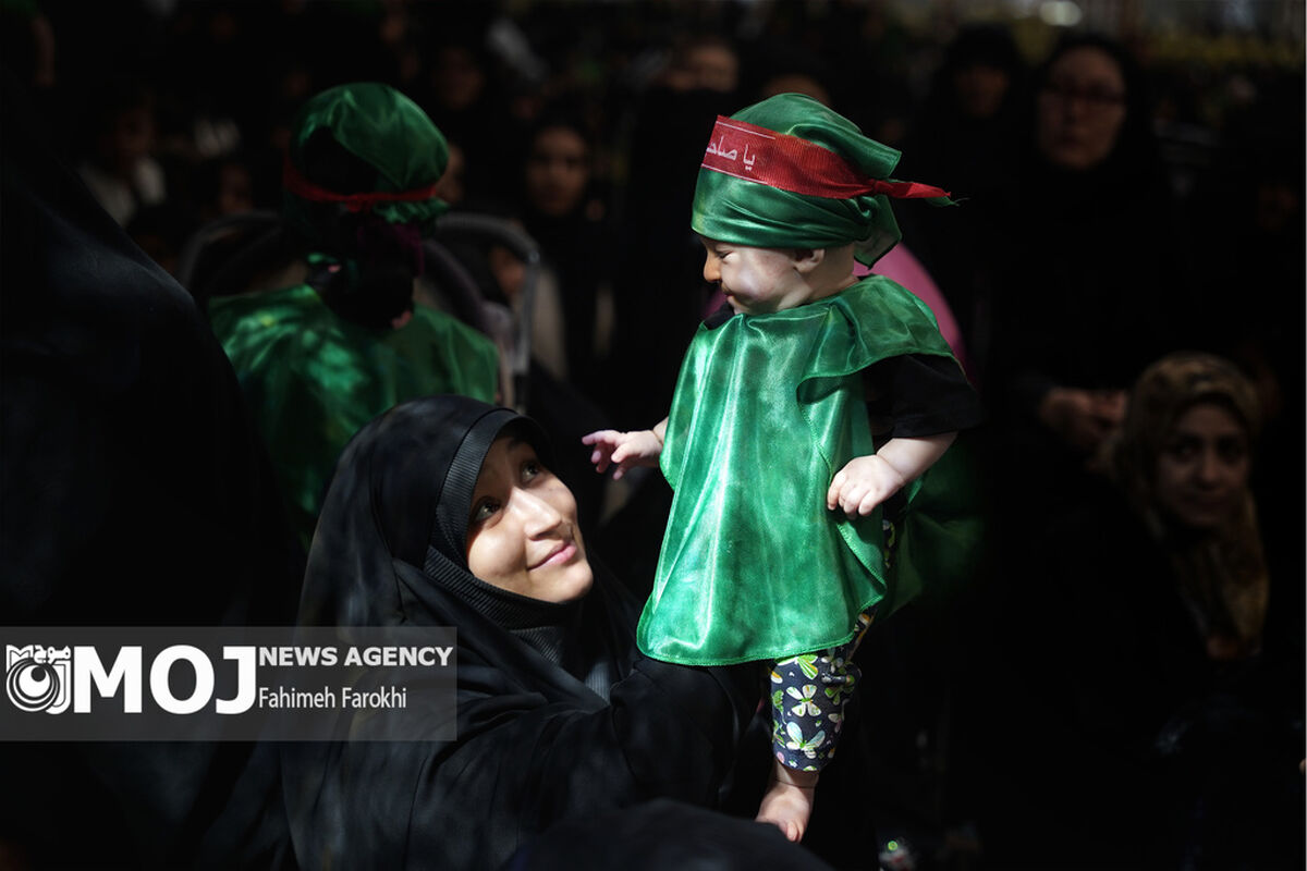 مراسم شیرخوارگان حسینی در مشهد