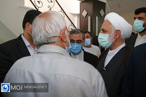 بازدید رئیس قوه قضائیه از دادگاه‌های تجدیدنظر گلستان