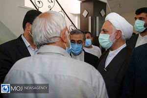 بازدید رئیس قوه قضائیه از دادگاه‌های تجدیدنظر گلستان