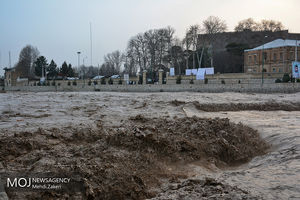 زنگ خطر سیل در خرم آباد