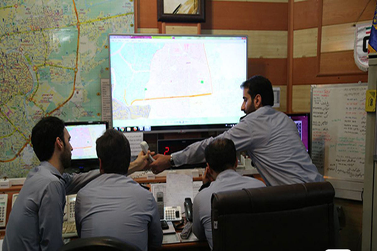 عملیات آتش نشانی رشت