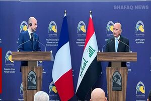 عراق و فرانسه درباره مذاکرات ایران و آمریکا و تحولات سوریه و غزه رایزنی کردند