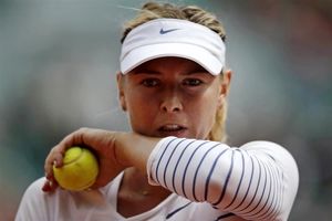 اولین تلاش شاراپووا برای کسب جام بعد از محرومیتش بی‌نتیجه ماند