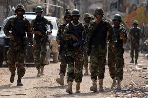 کشته شدن ۱۴ تروریست در نزدیکی مرز افغانستان