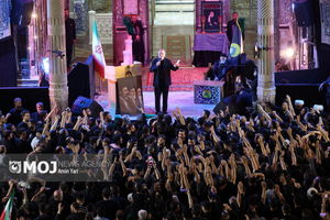 مراسم عزاداری ایام مسلمیه در حرم حضرت عبدالعظیم حسنی(ع)