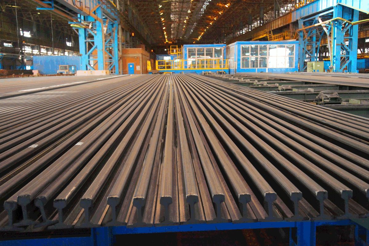 تولید ریل ذوب اهن