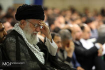 مراسم سوگواری امام علی (ع) با حضور مقام معظم رهبری