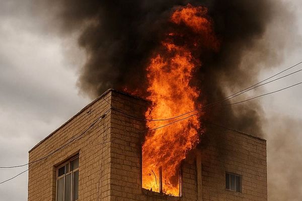 آتش‌سوزی مرگبار در کارگاه چاپ صادقیه تهران یک فوتی داشت