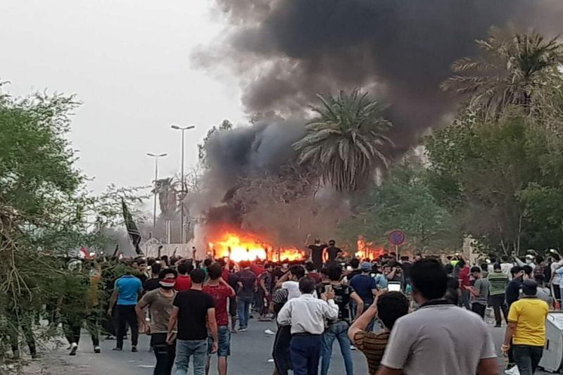 تعداد کشته وزخمی های ناآرامیهای بصره به 205 نفر رسید