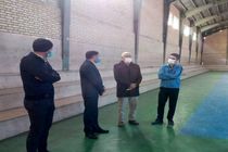 بازدید رییس اداره ورزش و جوانان خمینی شهر از ۲ مجموعه ورزشی در منطقه جوی آباد