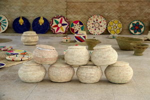 برپایی نمایشگاه تخصصی حصیر بافی جنوب کشور در شهرستان مهر