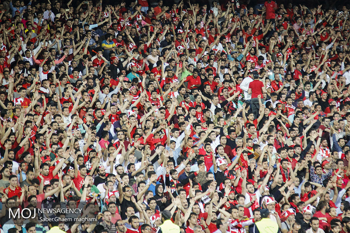 حاشیه دیدار تیم های فوتبال پرسپولیس ایران و الوحده امارات