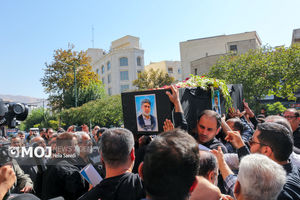 تشییع پیکر «سردار رضا سراج» سخنگو و معاون ارتباطات دبیرخانه شورای عالی امنیت ملی