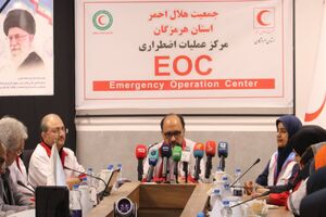 انجام ۸۳۴ عملیات امدادی و جذب ۴۴ هزار عضو در هلال‌احمر هرمزگان