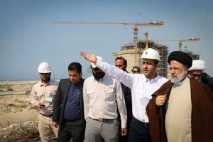 رئیس جمهور از پروژه «ایران ال‌ان‌جی» در پارس جنوبی
بازدید کرد