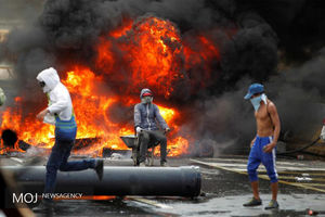 آشوب در خیابان های ونزوئلا 