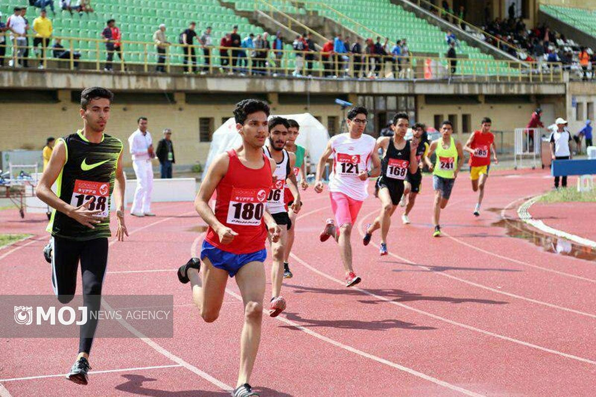 مسابقات دوومیدانی منطقه 5کشور