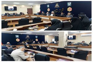 قطار اقامه نماز استان خوزستان با سرعت درحال حرکت است