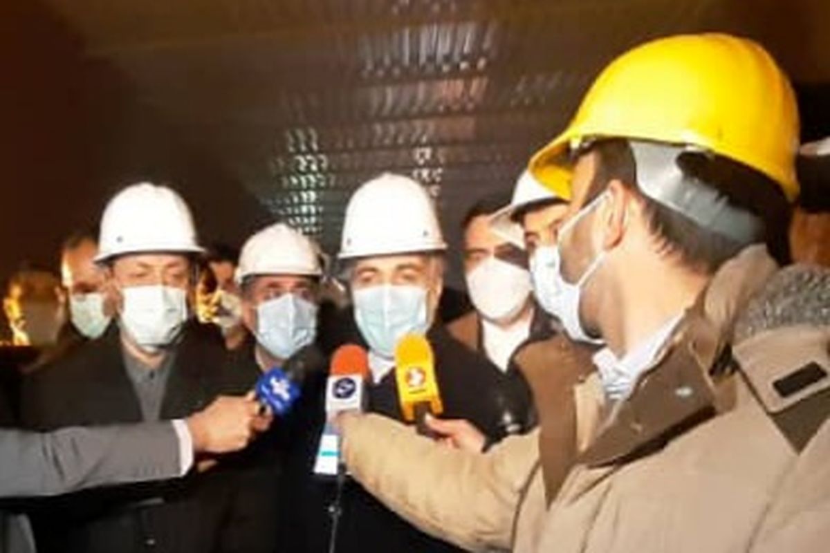 بازدید نوبخت از قطعه 2 آزادراه تهران شمال