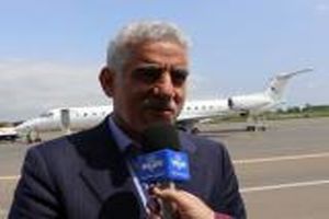 حضور استاندارگیلان در آئین بدرقه زائران عتبات عالیات در فرودگاه سردار جنگل رشت/پرواز مستقیم رشت نجف از امروز برقرار شد