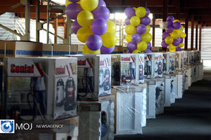 اهدای ۳۱۳ سری جهیزیه به زوج‌های جوان تحت پوشش بهزیستی خراسان رضوی  