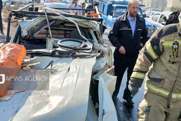 سه عضو یک خانواده در تصادف مرگبار در بزرگراه شهید هاشمی جان باختند