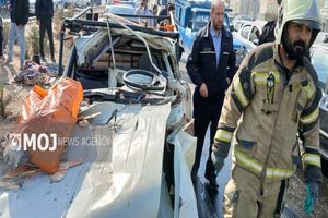 سه عضو یک خانواده در تصادف مرگبار در بزرگراه شهید هاشمی جان باختند