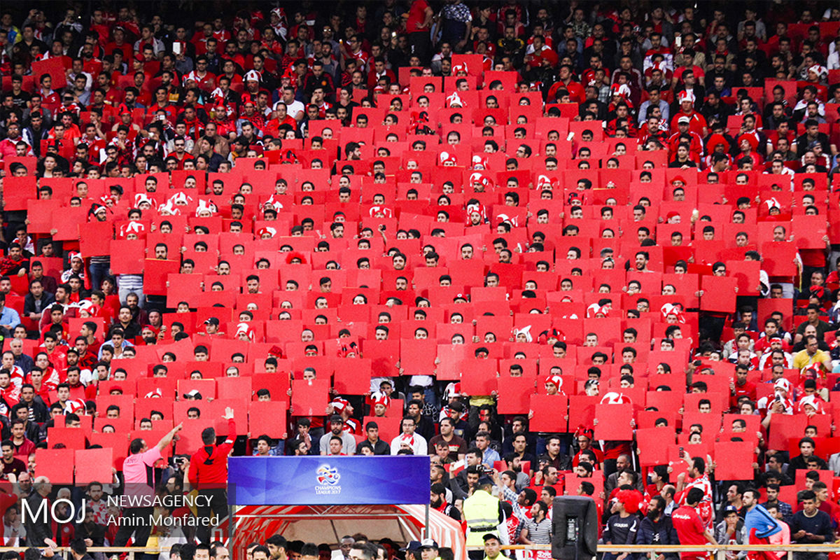 دیدار تیم های فوتبال پرسپولیس ایران و الریان قطر (2)