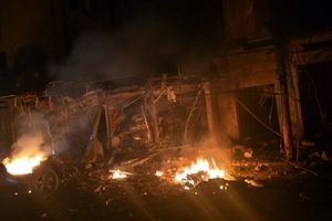 حلب سوریه شاهد انفجار خونین یک خودرو بود