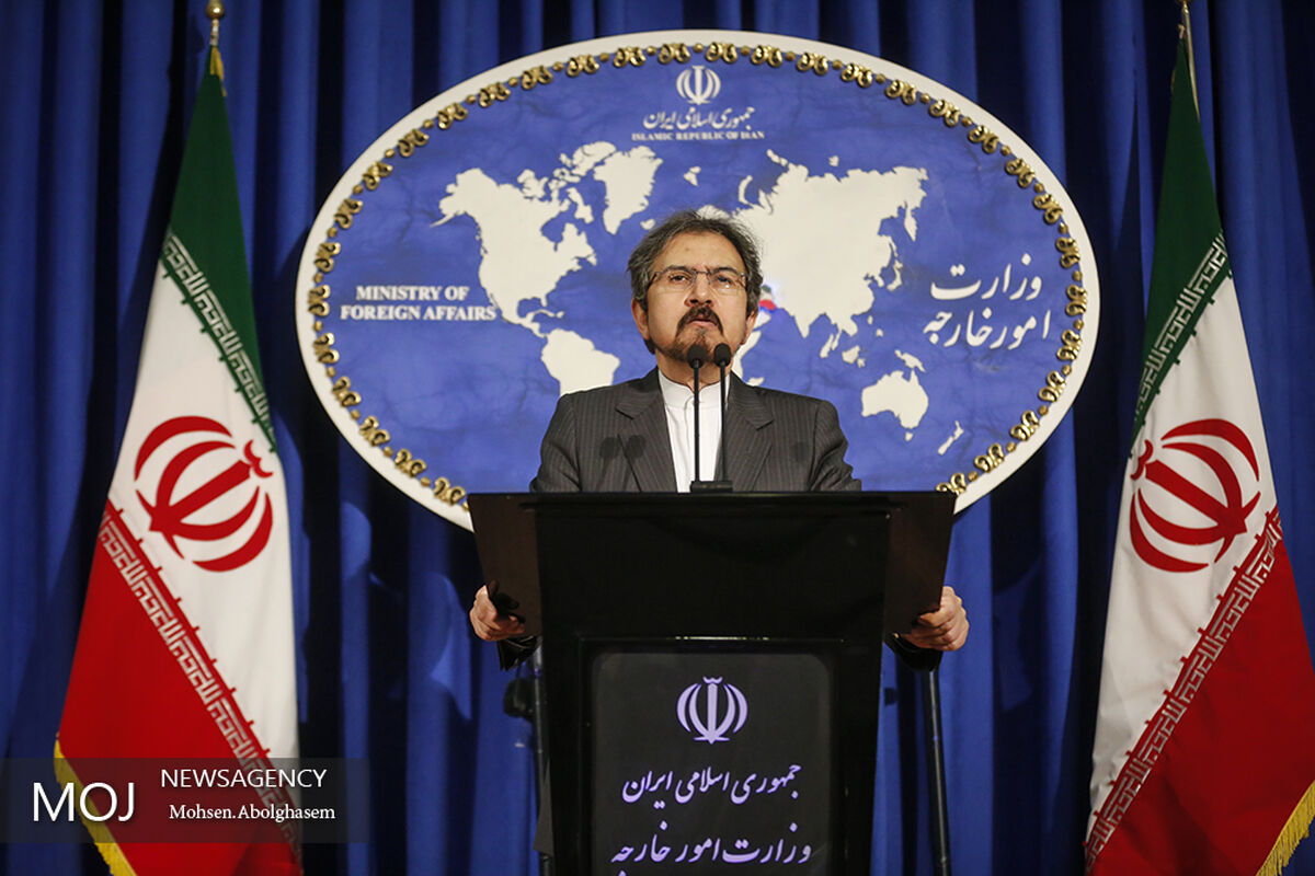 بهرام قاسمی سخنگو وزارت امور خارجه
