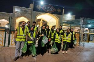 استقبال مردم مشهد از پویش نذر من در ایام محرم