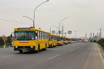 خدمت‌رسانی ناوگان عمومی شهرداری قم برای تجمع اعتراضی مردم در محکومیت اقدام نشریه فرانسوی