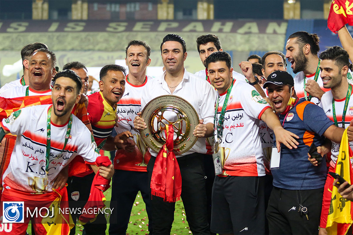 فولاد خوزستان قهرمان جام حذفی فوتبال