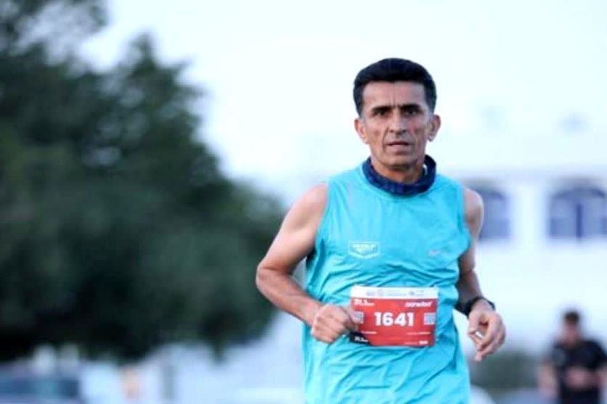 شهاب نوبخت دونده دو ماراتن