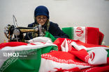 کارگاه جهادی دوخت پرچم ایران