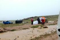 جاری شدن سیل خساراتی را برای عشایر آبدانان به دنبال داشت