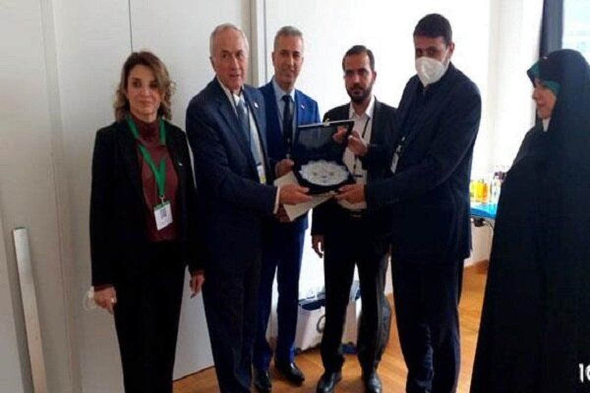 نادری در دیدار با رئیس کمیته خارجی مجلس سوریه