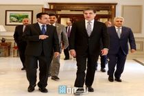 الاعرجی و نیچروان بارزانی در اربیل
