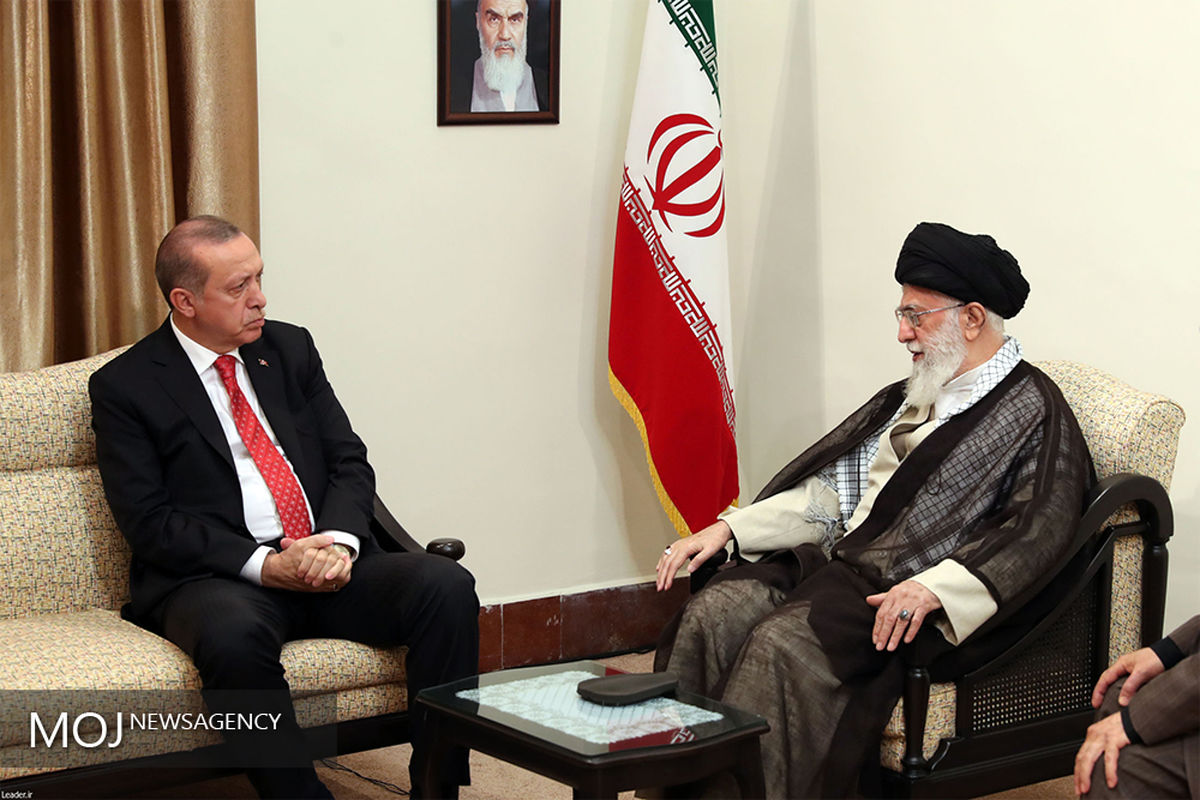 دیدار رییس جمهور ترکیه با مقام معظم رهبری
